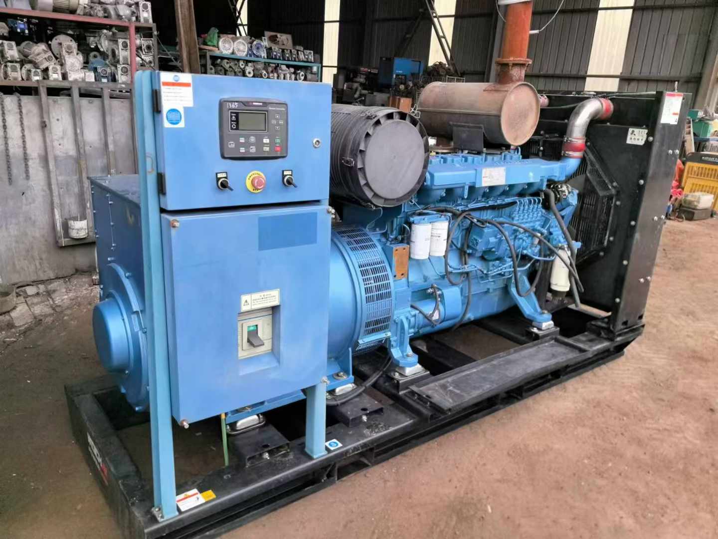 红旗500kW 柴油发电机组可带动设备功率的计算公式是什么？