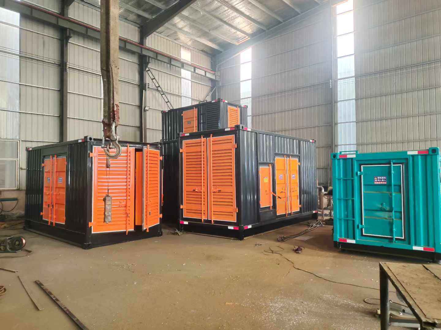 红旗500kw柴油发电机组可以带动多少功率设备？